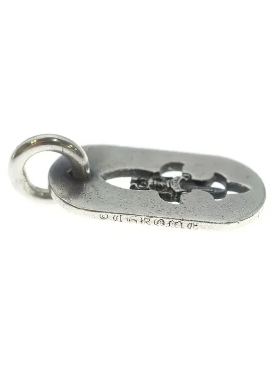 Chrome Hearts D Tag Sml Fle Dag Fudaga Dog Tag Small Necklace Top - Picture 4 of 6